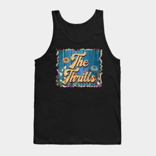 Vintage Thrills Name Flowers Limited Edition Classic Styles Tank Top